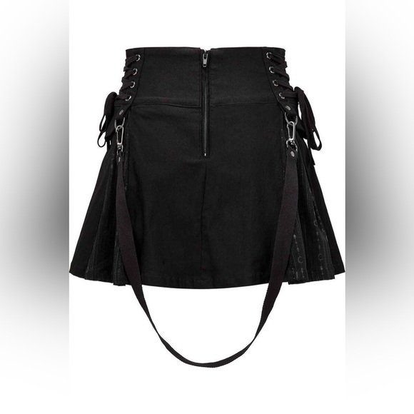 Killstar Sinister Scouts Mini Skirt S BNWT - Picture 2 of 6